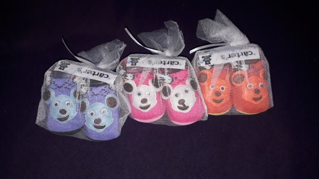 Imported Baby Booties Pack of 3