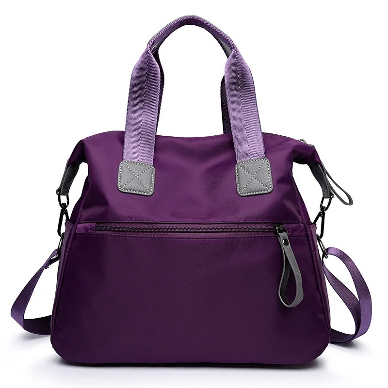 Nylon Handbag For Women Large Capacity Waterproof Shoulder Crossbody Messenger Bag Durable Travel Bag