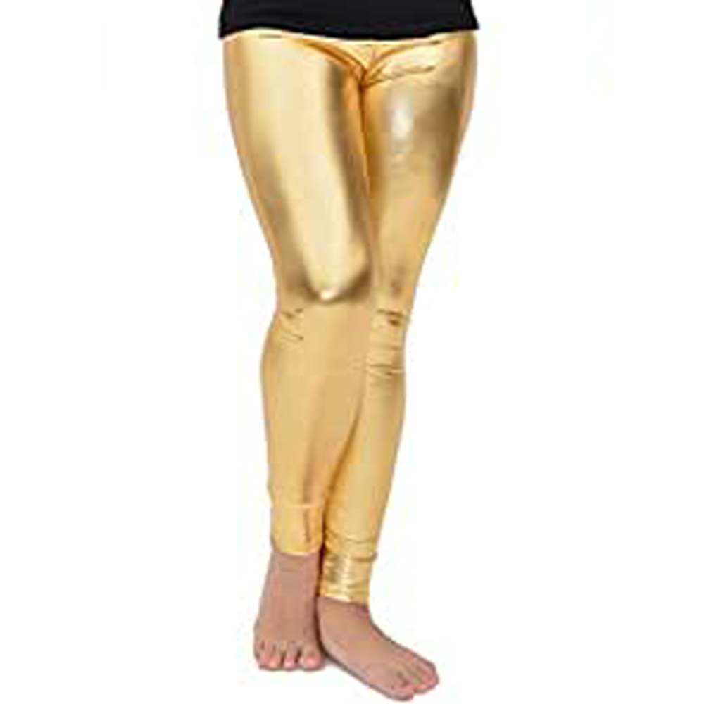 Gold lycra outlet leggings