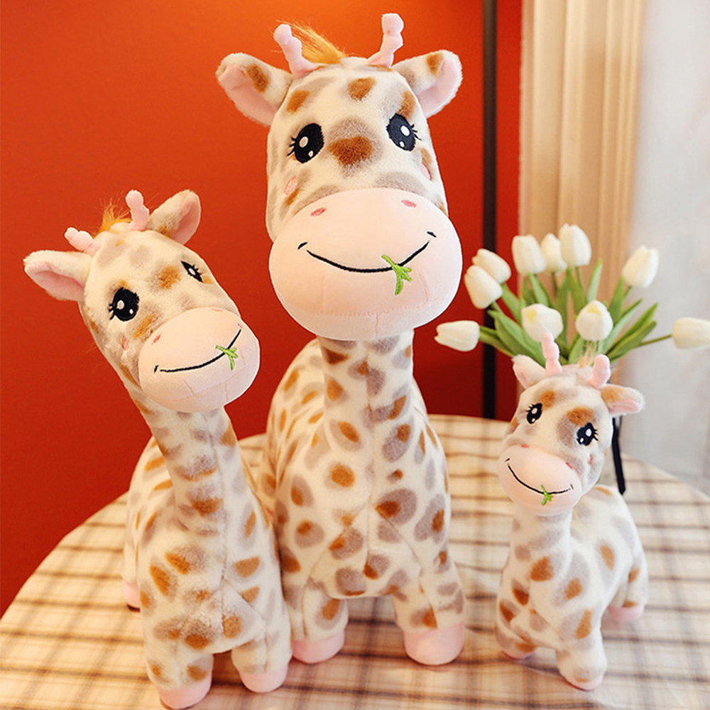 Adorable Giraffe Plush Doll Soft Stuffed Toy Kids Hugging Pillow Gift 50Cm