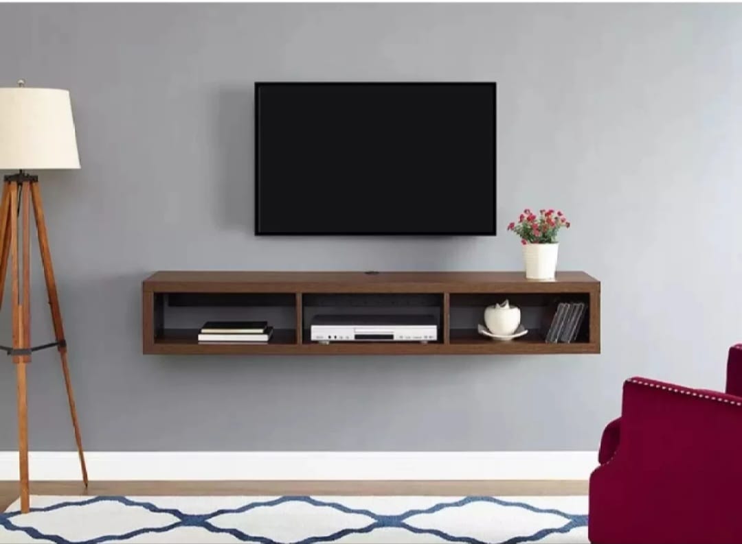 Led tv shelf Wall mounted Lcd racks Wall Mounted Media Console Floating TV Shelf Tv entertainment unit Floating tv rack