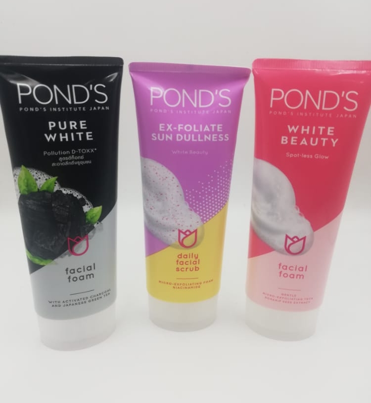 ponds green tea face wash