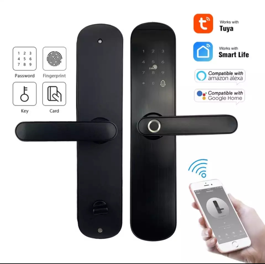 wifi door lock google home