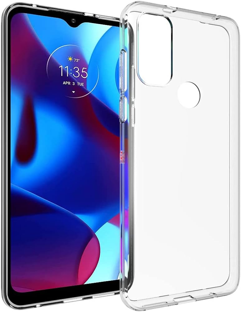 Motorola Moto G Pure Transparent Soft Shockproof Jelly Back Cover