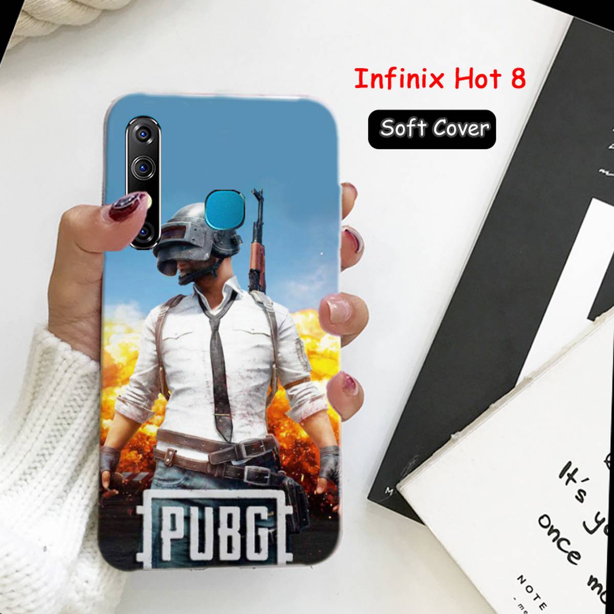 Infinix Redmi Pubg Back Cover Xiaomi Redmi 10C Back Cover PUBG