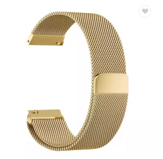 20/22 mm Metal Magnetic Chain Straps for Smart Watches