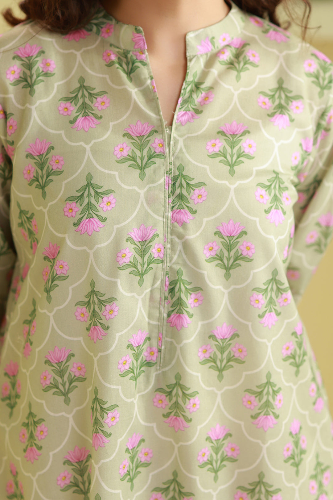 Zellbury Stitched Summer 1 Piece Lawn Kurta - 2541 RTW - Stitched Shirt For Women - Dress For Girls - Women Pret - Summer '1.0 - Essential Pret Collection-2026