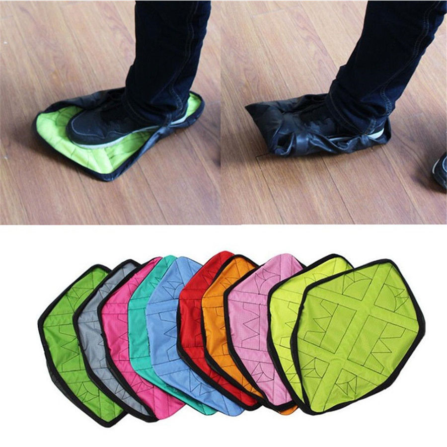 automatic step in shoe covers