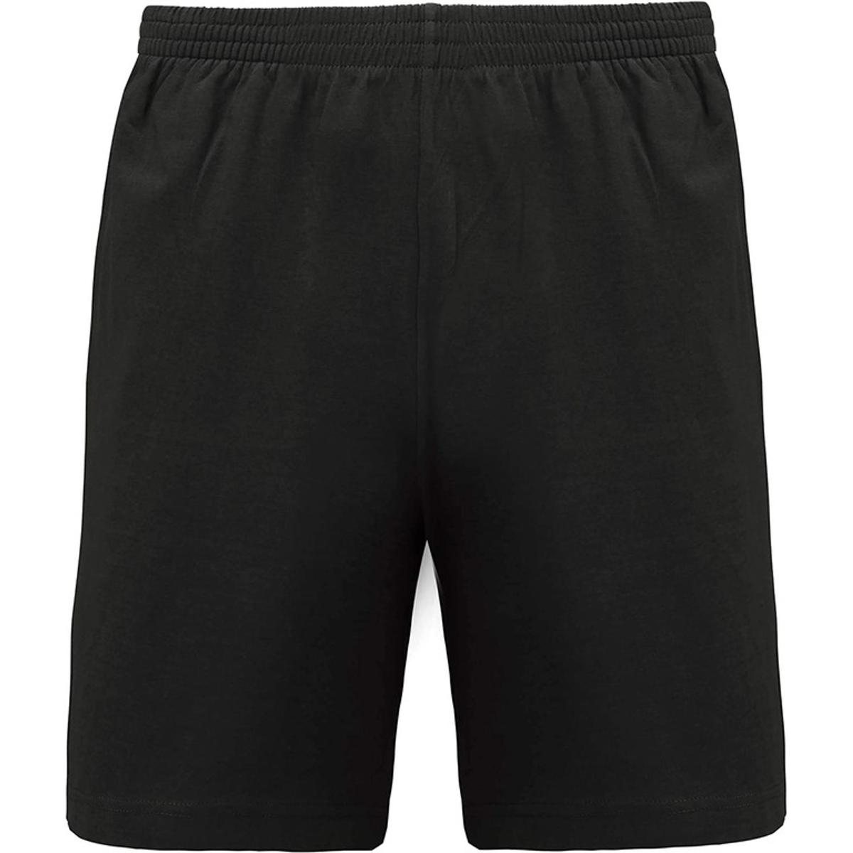 Black  Plain Short For Boys and Men Beach Wear