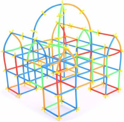 Super Bamboo Sticks Building Blocks | Learning Toys | Creative Toys | Building Block Sticks 200 Pcs For Kids