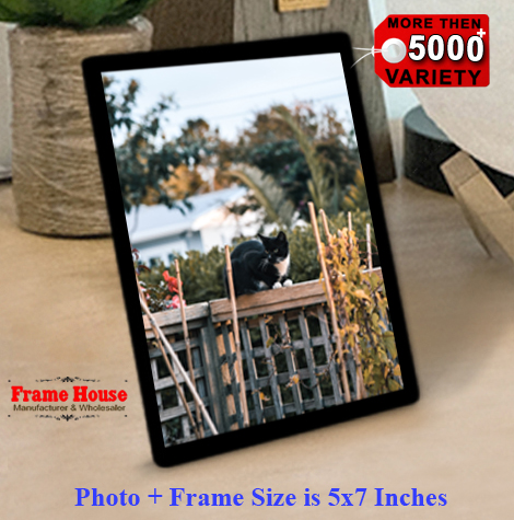 Motivational Quotes Photo Frame Set - Horizontal and Vertical Wall Decor for Home