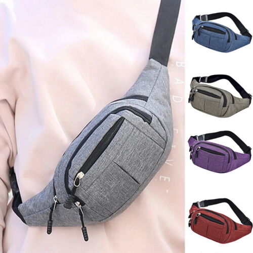 Waterproof Fanny Pack Waist Belt Bag Purse Outdoor Sport Running