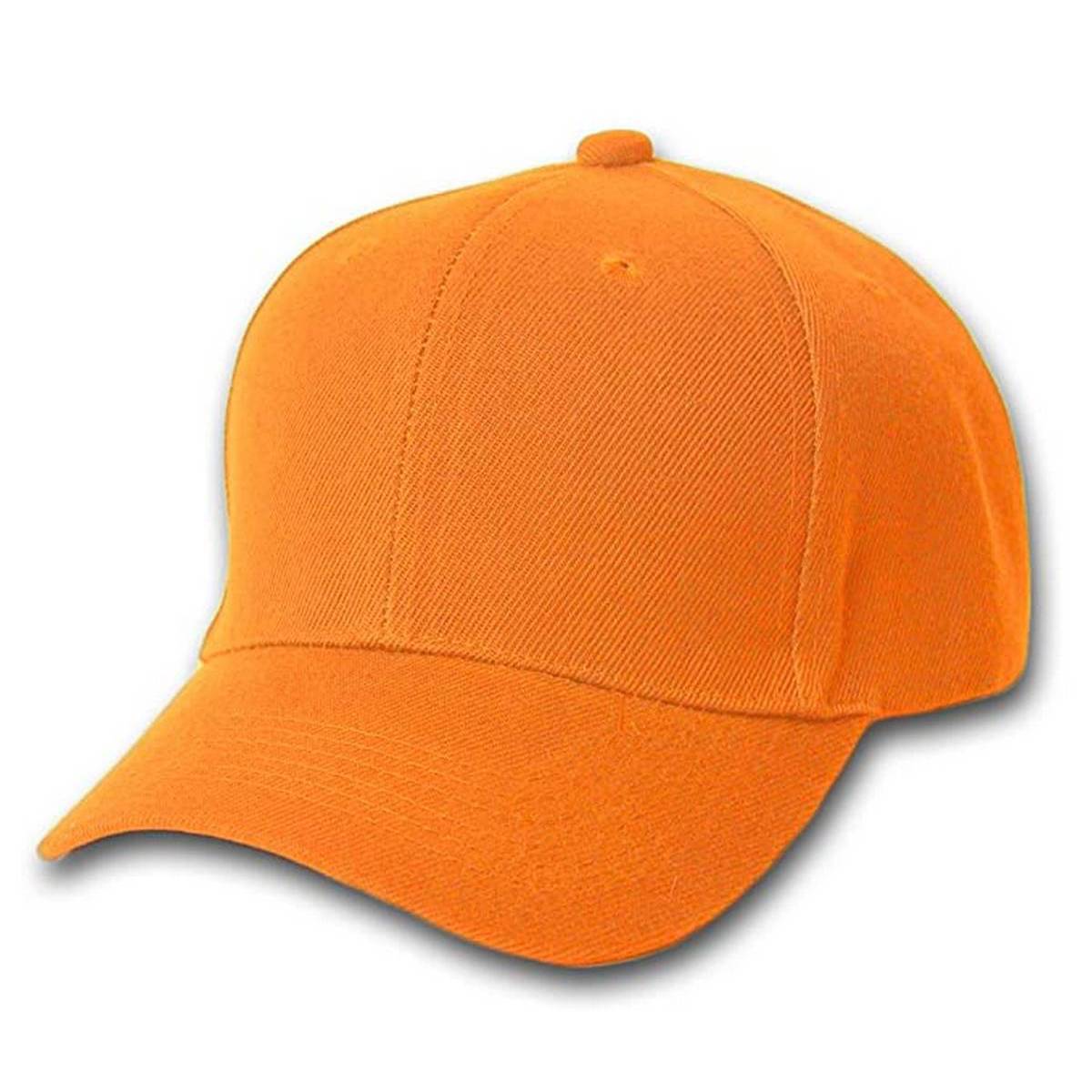 Plain Adjustable Cap Orange: Buy Online 