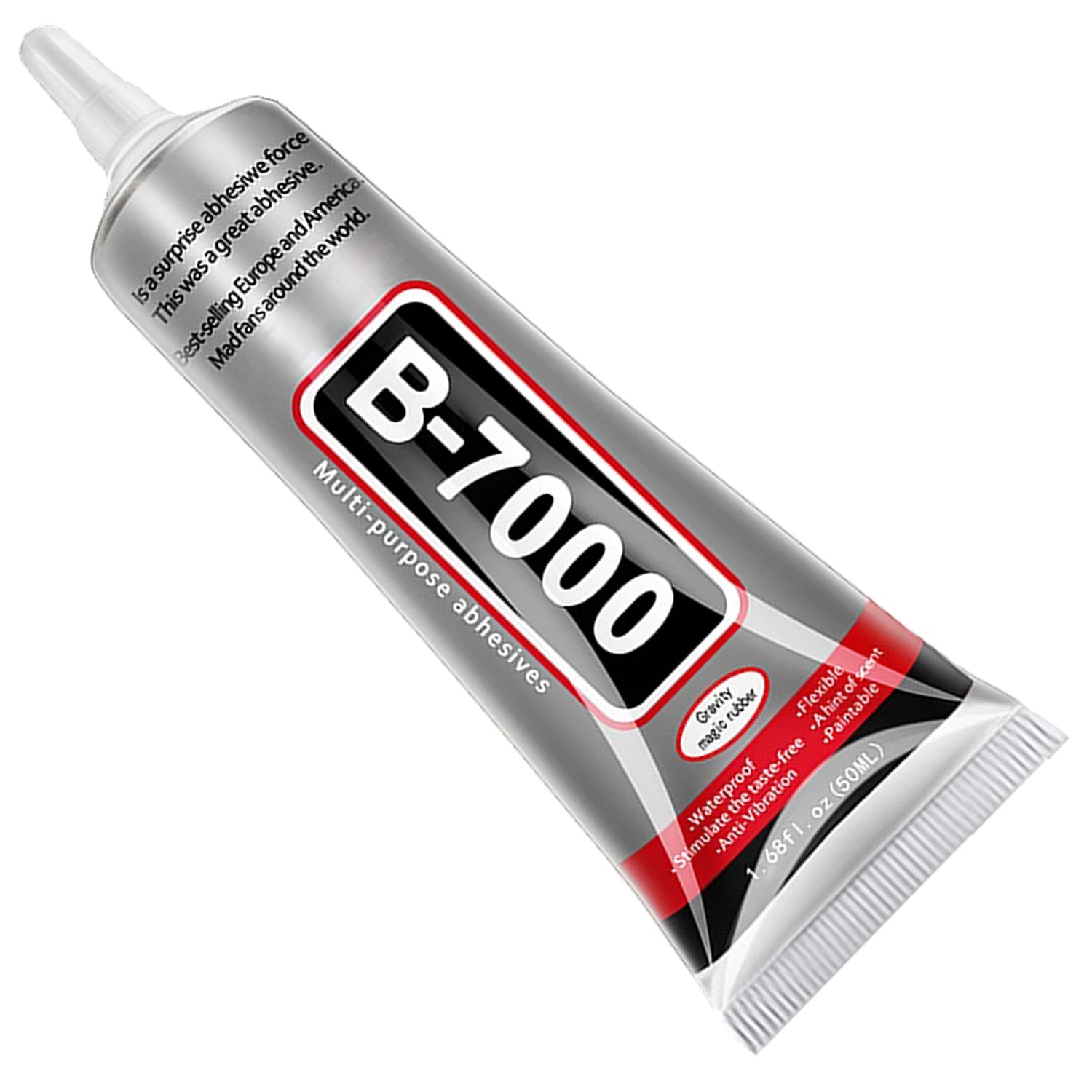 110ML & 50ML B-6000 / B-7000 Clear Glue – Strong Multipurpose Adhesive for Rhinestones, Jewelry Making, Fabric, Beads, Nail Art & DIY Crafts | Moti Mahal Crafts