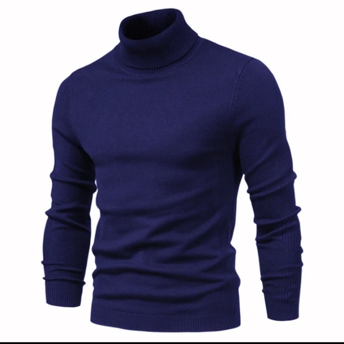 Premium Quality Slim Fit Lightweight Long Sleeve High Neck for Men - Turtle Neck