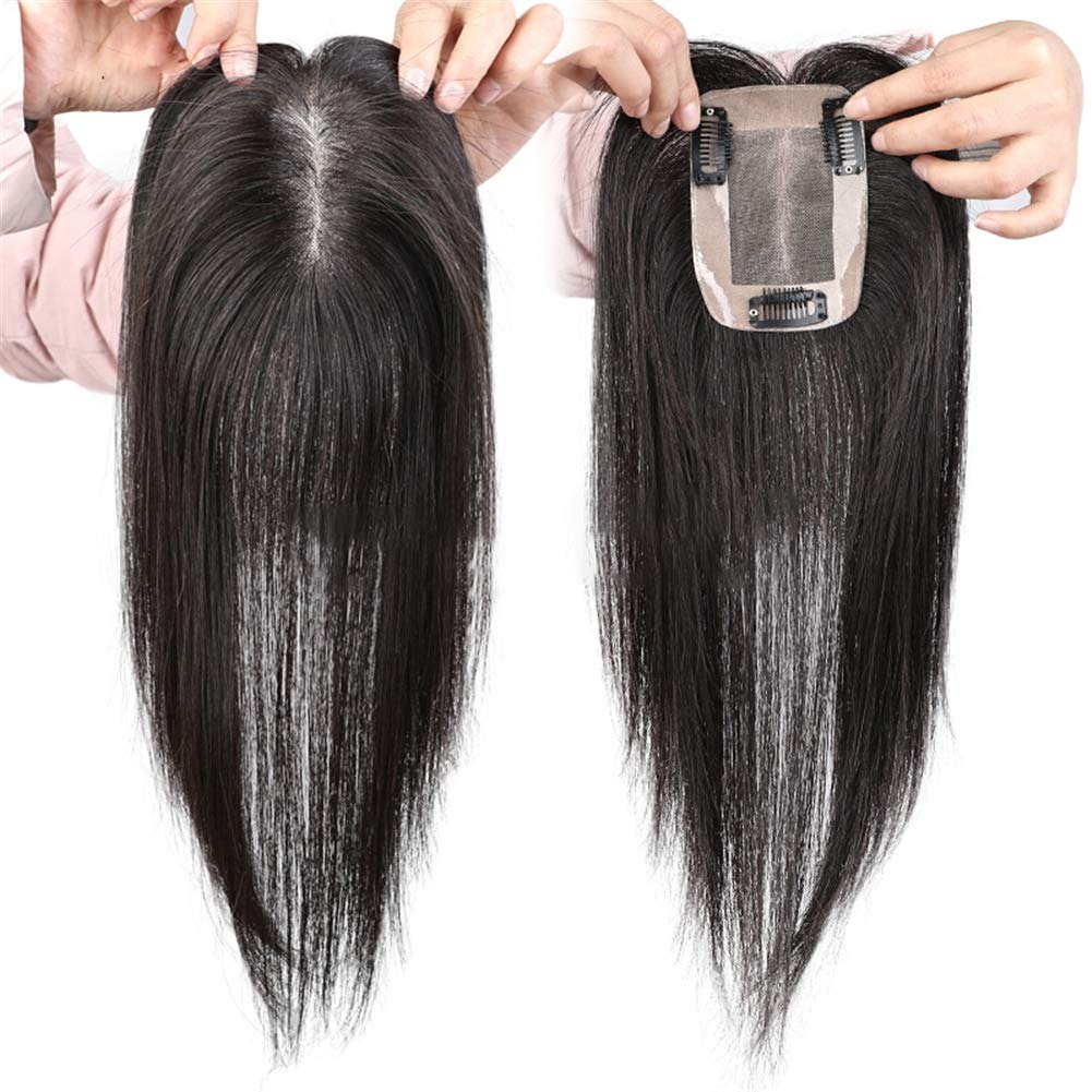 Hair Toppers For Thinning Hair Mono Topper Hair Extensions Hair wig natural color