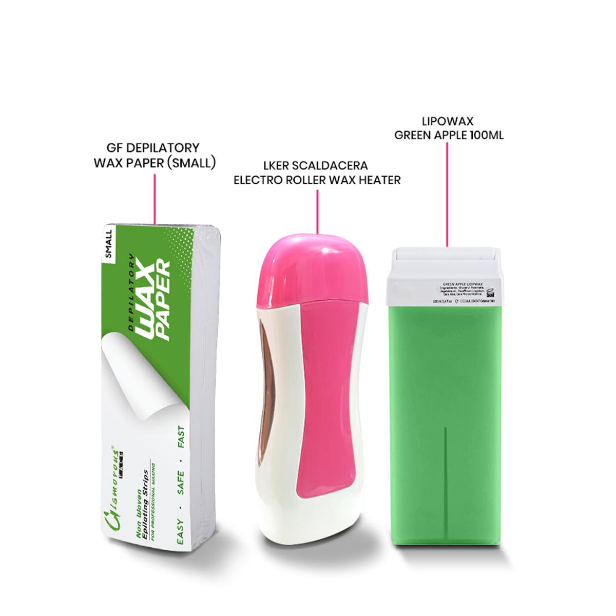 Wax Deal Depilatory Refile Machine With Rica Roller Wax And Depilatory Wax  Paper Universal Electric Wax Heater For Rica Roller Wax Handy And Safe With  Side Window for Wax Control Perfect And