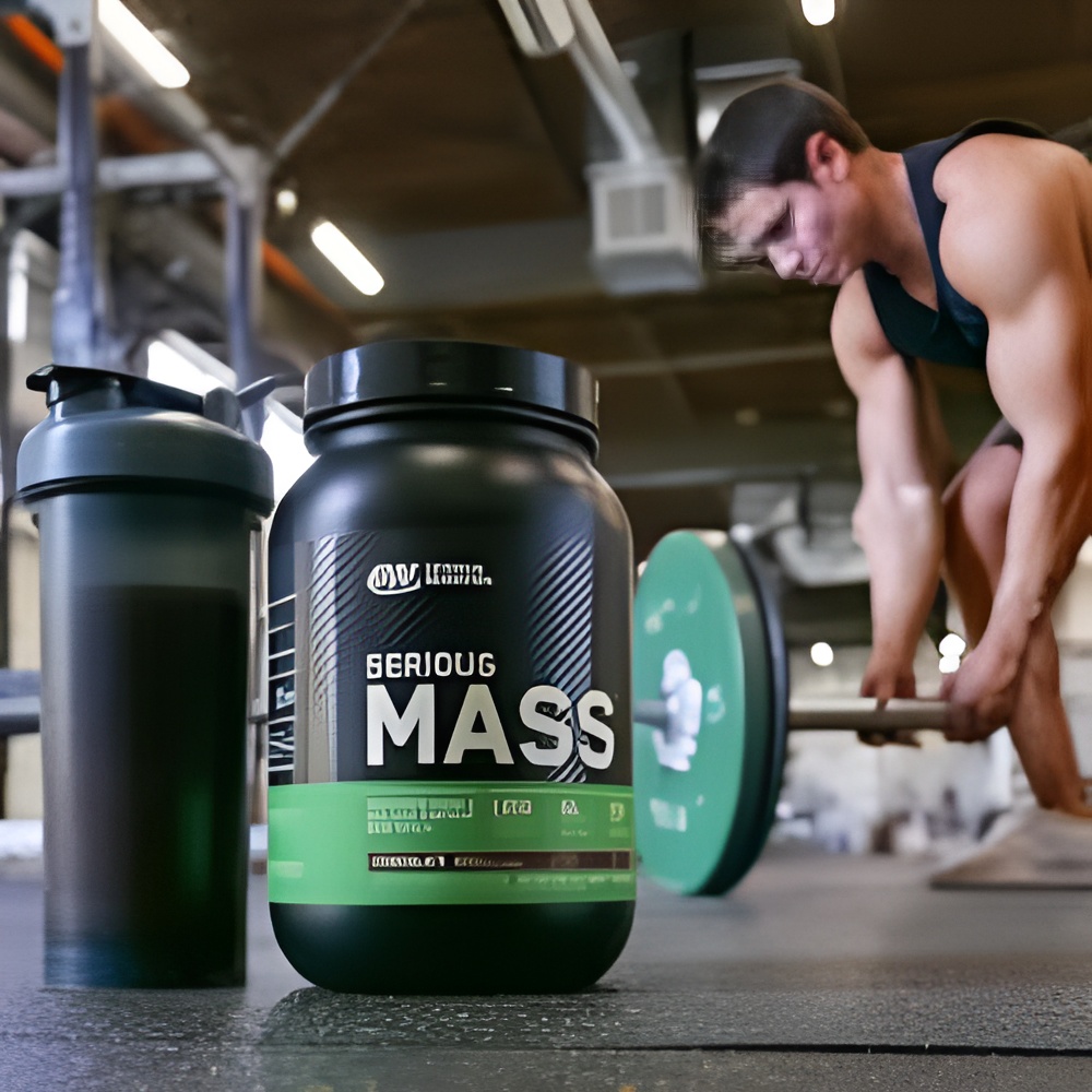 High-Calorie Gain Powder 1kg (2lbs) Energy Formula for Size, Strength & Recovery Support