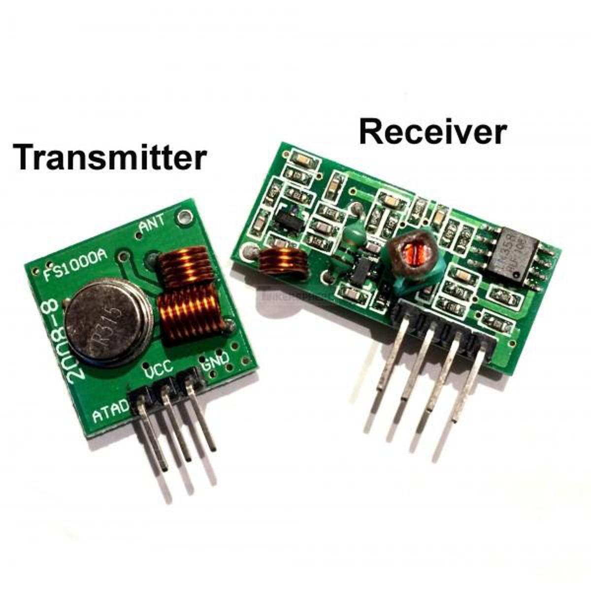 433MHZ RF Wireless Receiver and Transmitter Module 433Mhz RF Radio Module