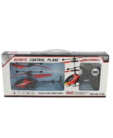 Helicopter Remote Control Toy for Kids Model NO:JQ-1122 And Model No:1804R - LED RC Flying Sensor with Easy Operation