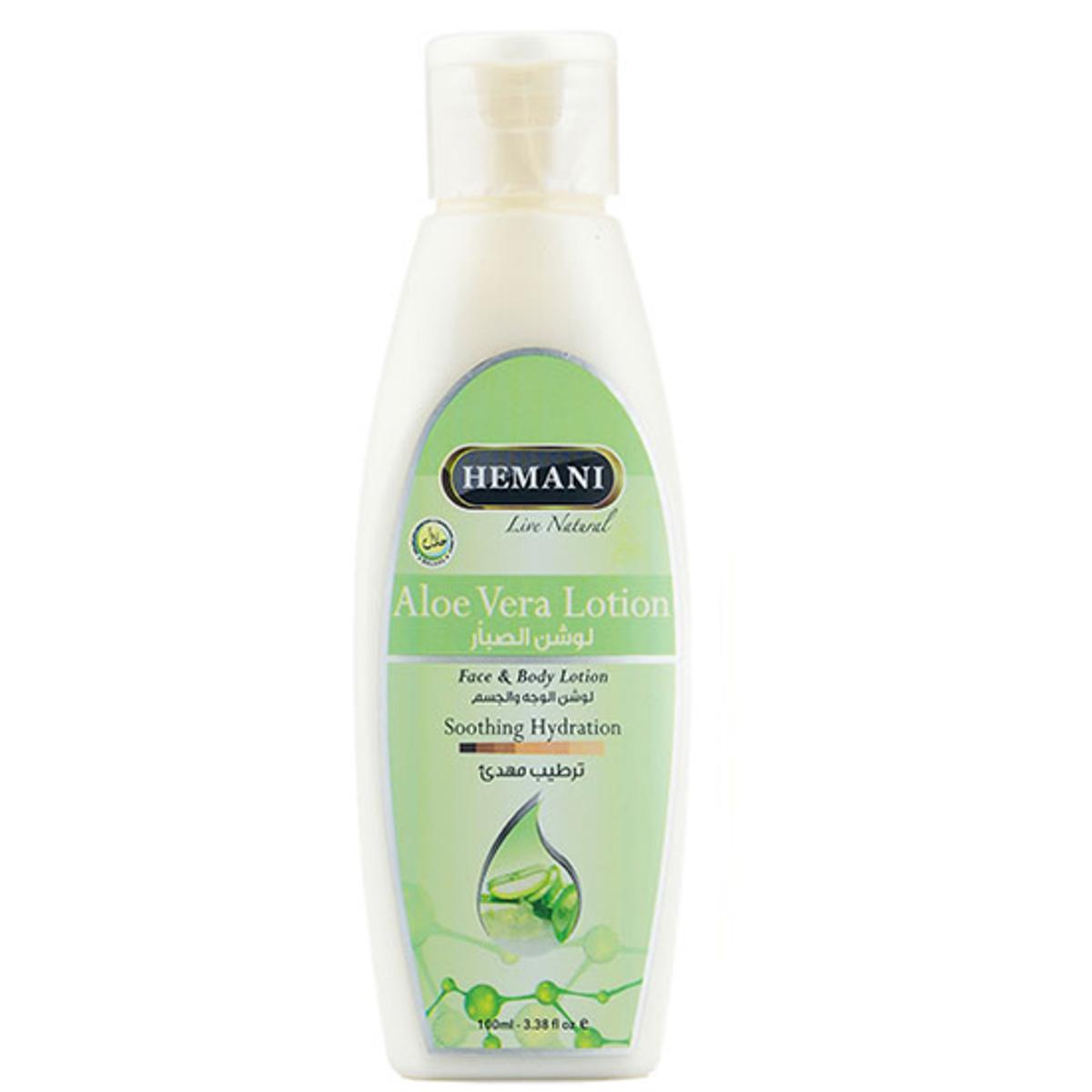 Hemani - Face And Body Lotion - Aloe Vera 100ml