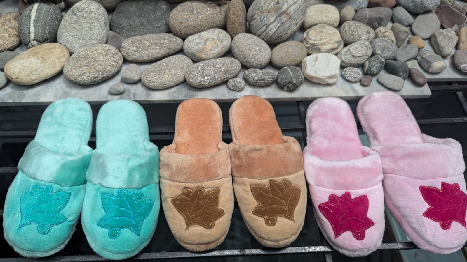 Soft Plush Cotton Cute Slippers Shoes- Non-Slip Floor Indoor Home Furry Slippers.