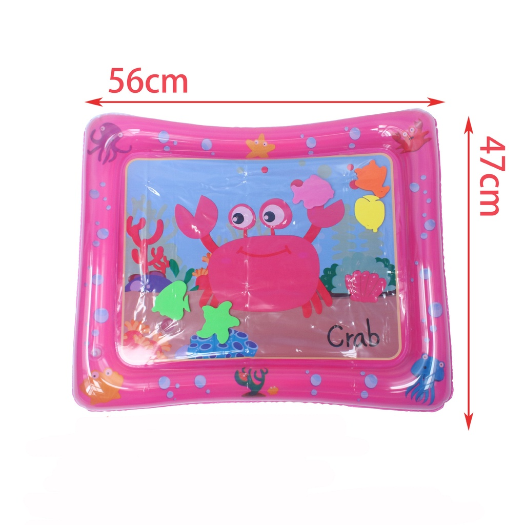 Premium Baby Inflatable Water Tummy Time Mat | Sensory Water Play Mat for Babies