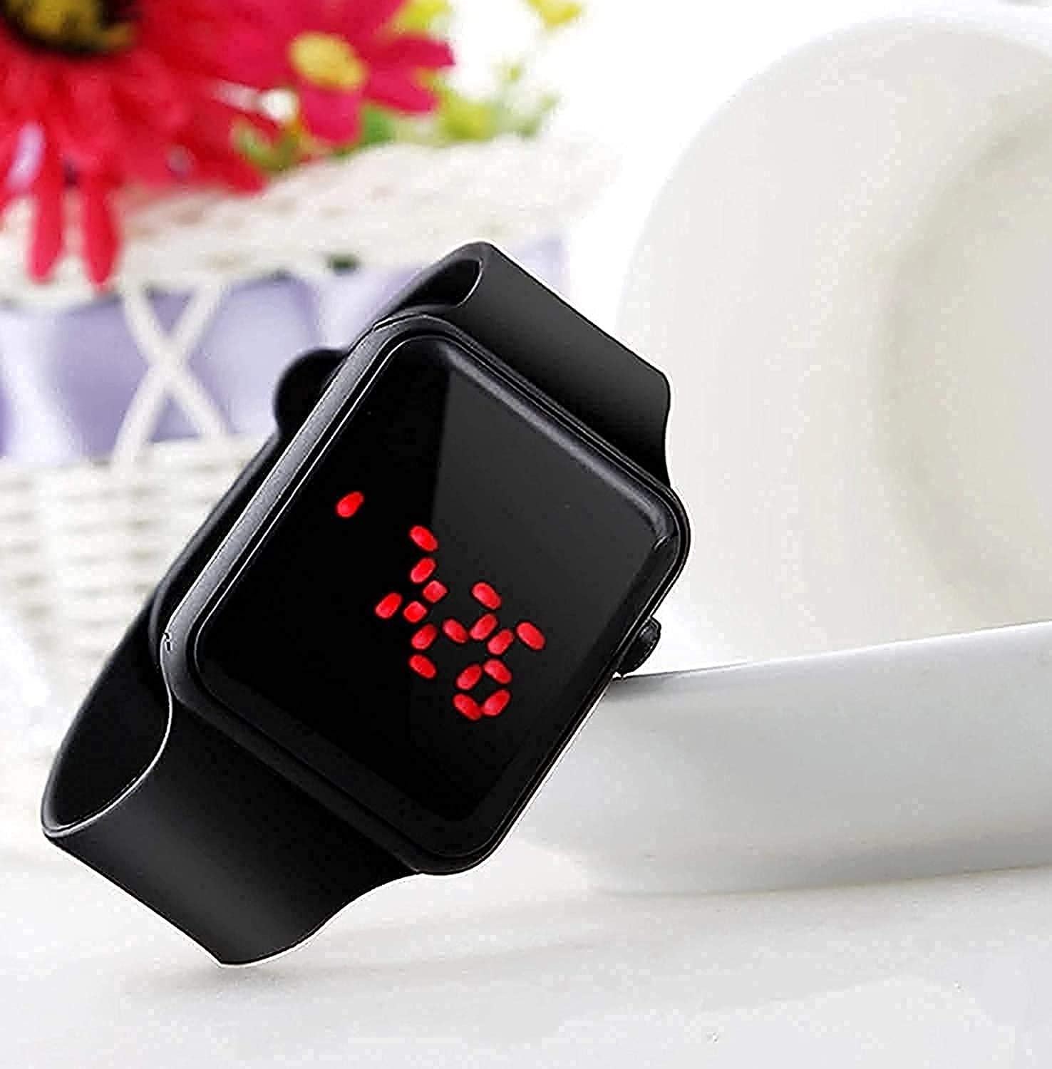 M4 Waterproof LED Digital Sports Watch - Unisex, Touch Display