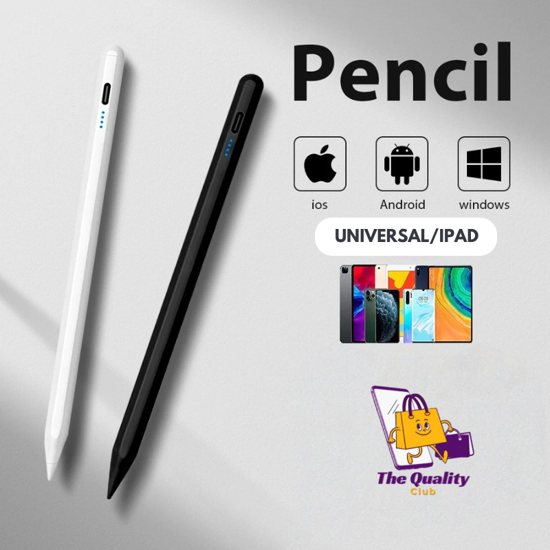 Universal Stylus Pen – Fine Point Metal Tip Touch Screen Pen for Android,Tablet & PC | Smooth Writing, Drawing & Note Taking Experience | Lightweight High Precision Digital Stylus
