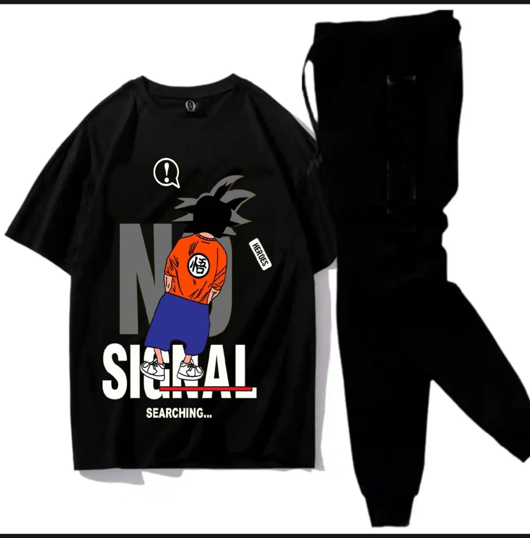 Tracksuit Cotton Fabric T-Shirt & Trouser Set for Summer Elegant Suits Gym Amazing Printed Track Suit T shirts Pajama Casual Wear for Men And Boys