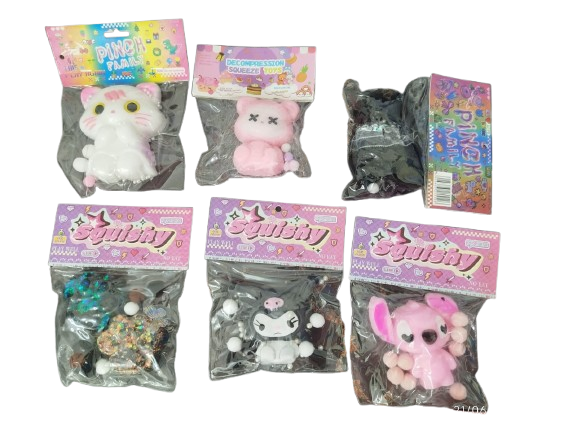 Squishy Character Toy – Slow-Rising Stress Relief Toy with Fun Shapes, Soft Texture & Scented Foam for Kids & Adults