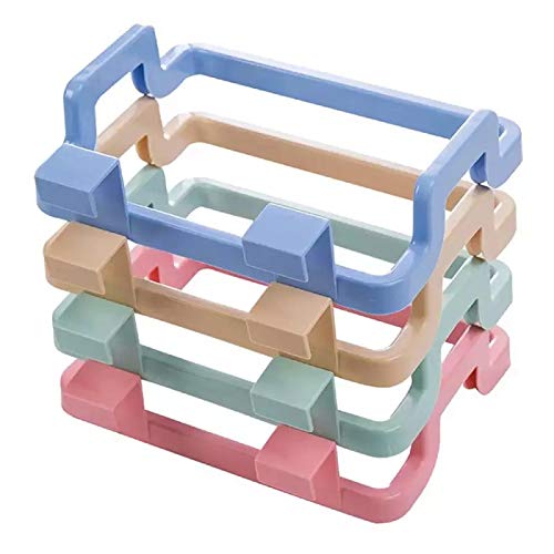 Kitchen Plastic Garbage Bag Rack Holder Cupboard Door Back Hanging Trash Rubbish Bag Storage Shelf Tools