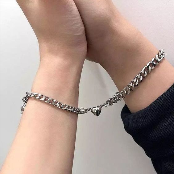 Magnetic Bracelets for Couples I Cute Bracelets I Romantic Original Gift