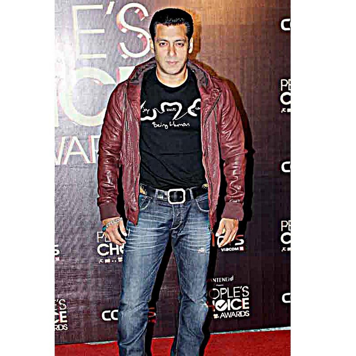 Salman Khan Faux Leather Jacket For Men 