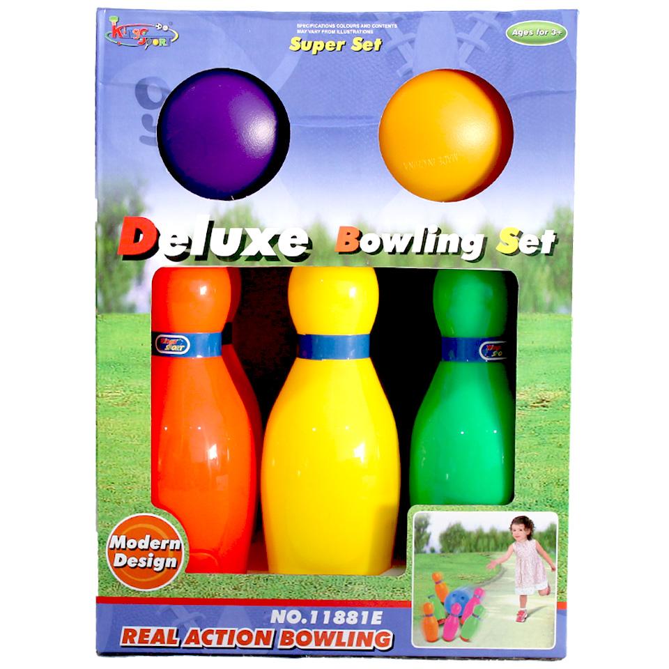 Deluxe Bowling Set Game Toys For Kids