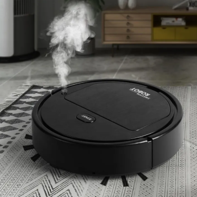 Smart Robot Vacuum Cleaner | Cell Operated Automatic Floor Sweepeing And Vacuum | Multi Surface Dust Cleaner Machine For Home & Office || Global Gadgets