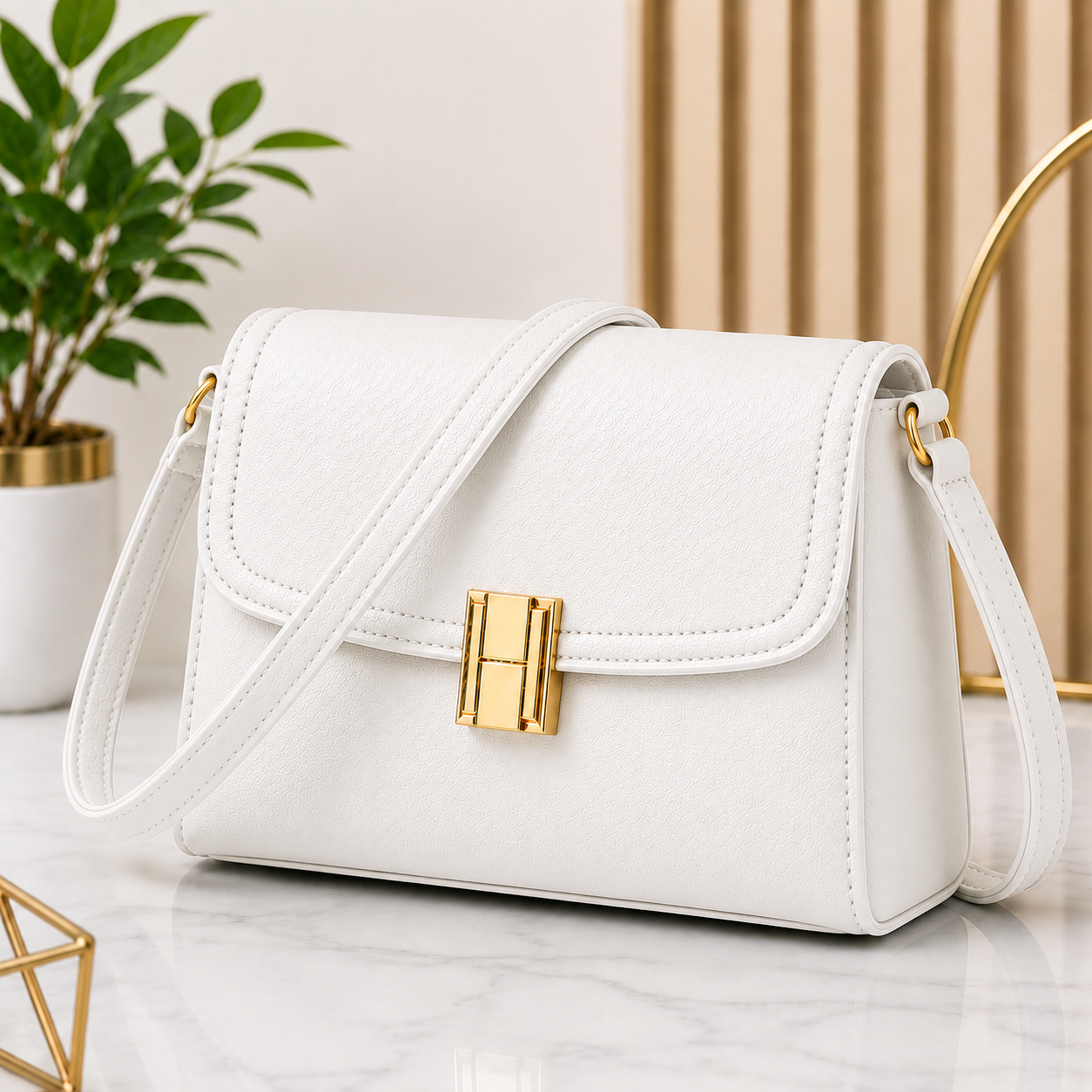 Fashion Club Premium Flap Handbag for Women & Girls - Tote Handbag - Luxury Party Wear Evening Clutch & Crossbody