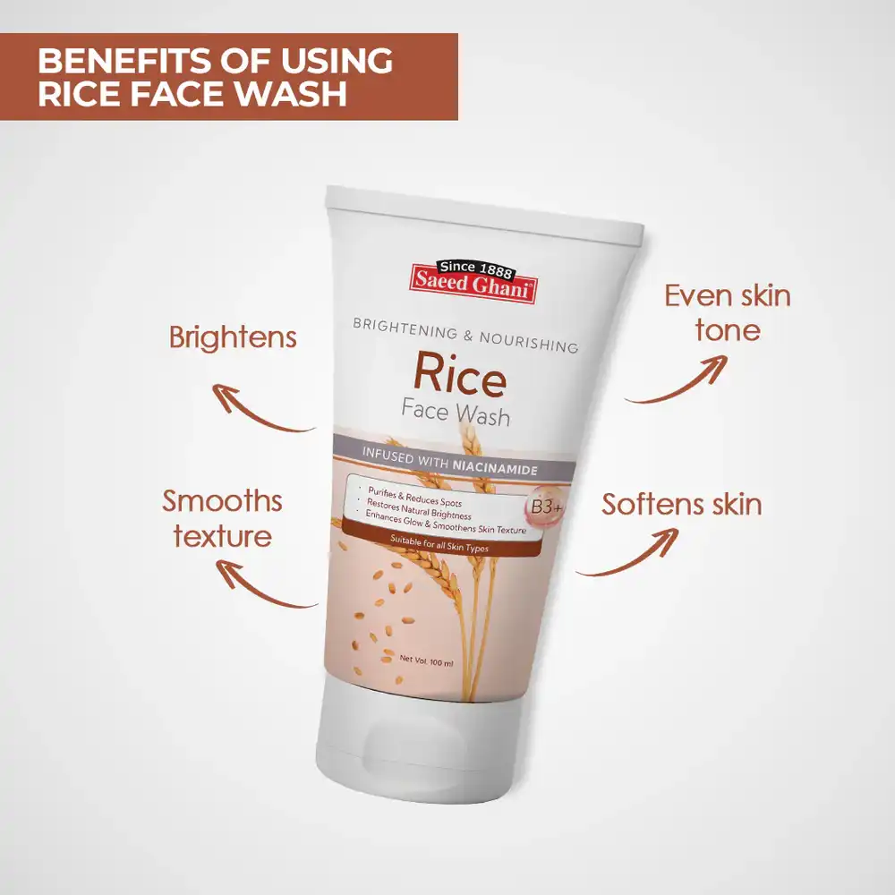 Brightening & Nourishing Rice Face Wash 50ml