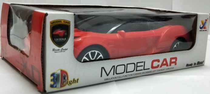Model Car Remote Control Car, 2 Channel Front Backward (Assorted Colors)