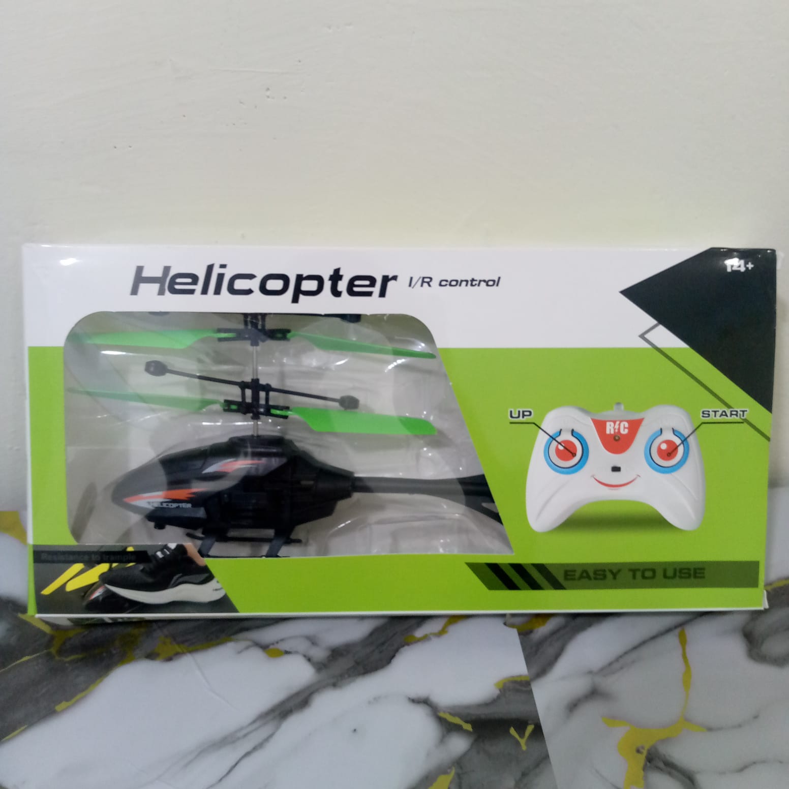 Remote Control Helicopter for Kids & Adults | 2-in-1 RC & Hand Sensor Flying Toy with LED Lights | Rechargeable RC Toy | Durable Blades | Best Gift for Boys & Girls