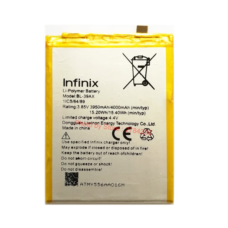 infinix hot 4 pro original battery