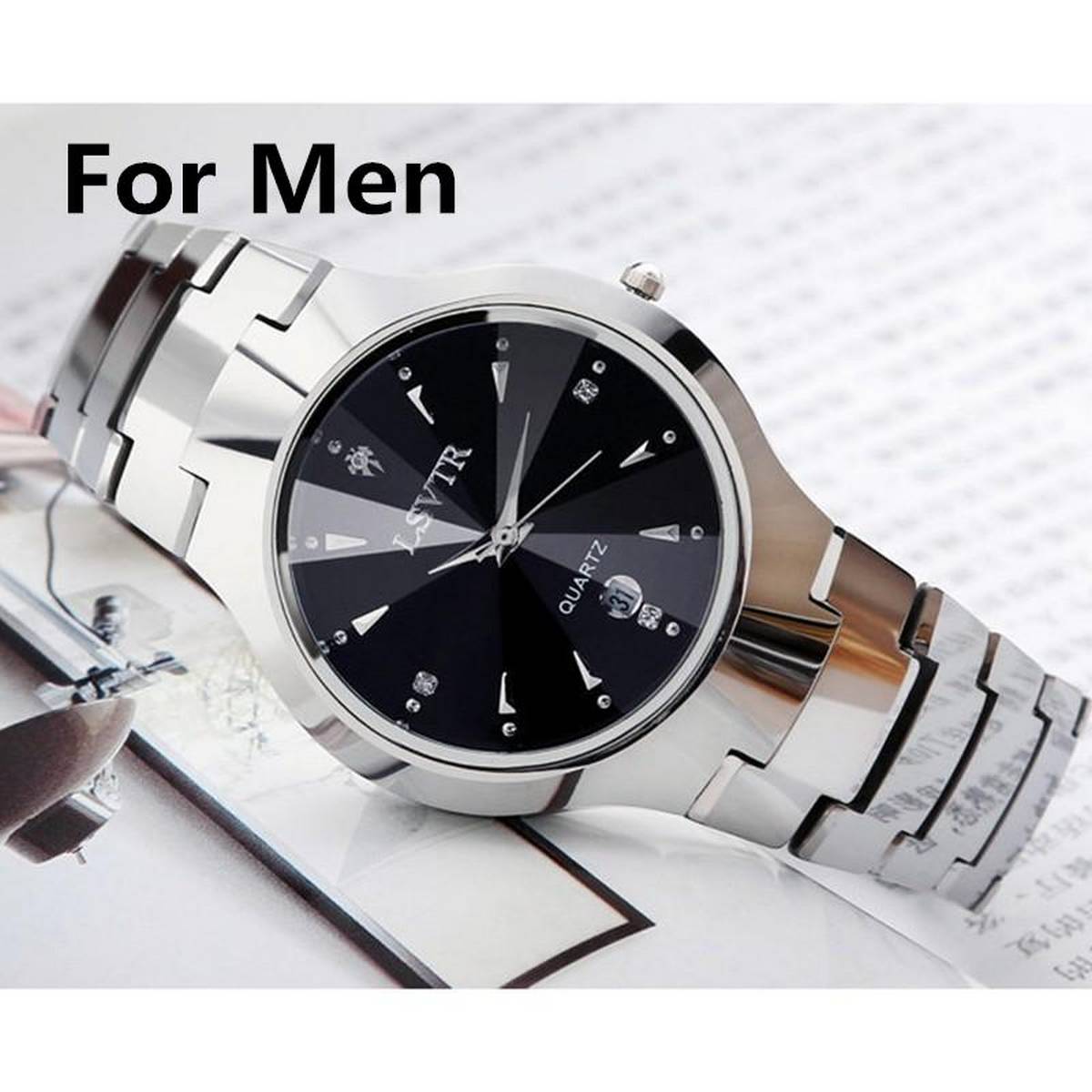 waterproof quartz watch