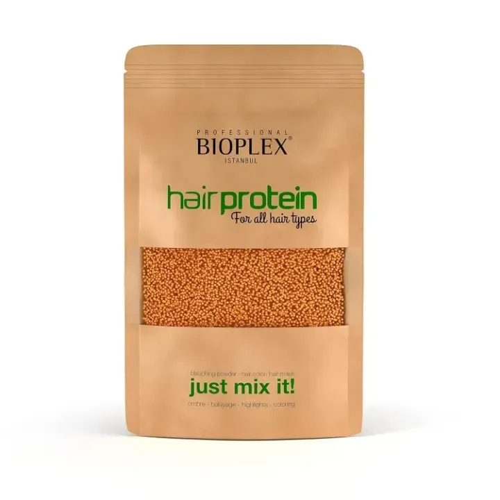 50g Bioplex Hair Protein Treatment No Damaged Hair For Bleaching and Colouring Golden Protein Balls - Create Beautiful Blonde Hair