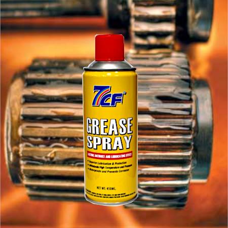 7CF Grease lubricant liquid Spray – 450 ml