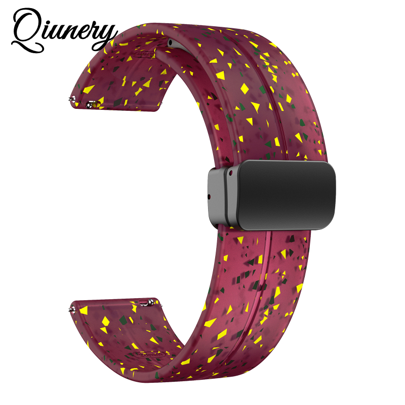 22mm/20mm Strap Watch Band Replacement Quick Release Folding