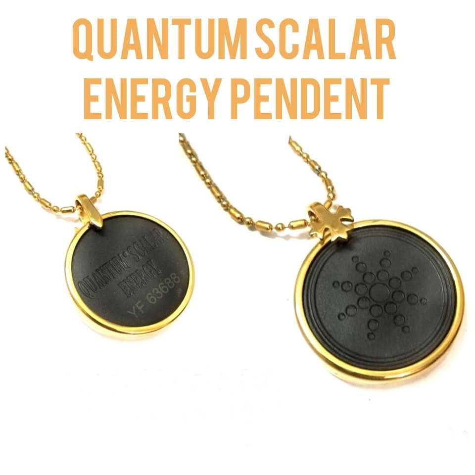 Powerful Scalar Bio Energy Quantum Pendant Magnetic Health Power Chain Pendant