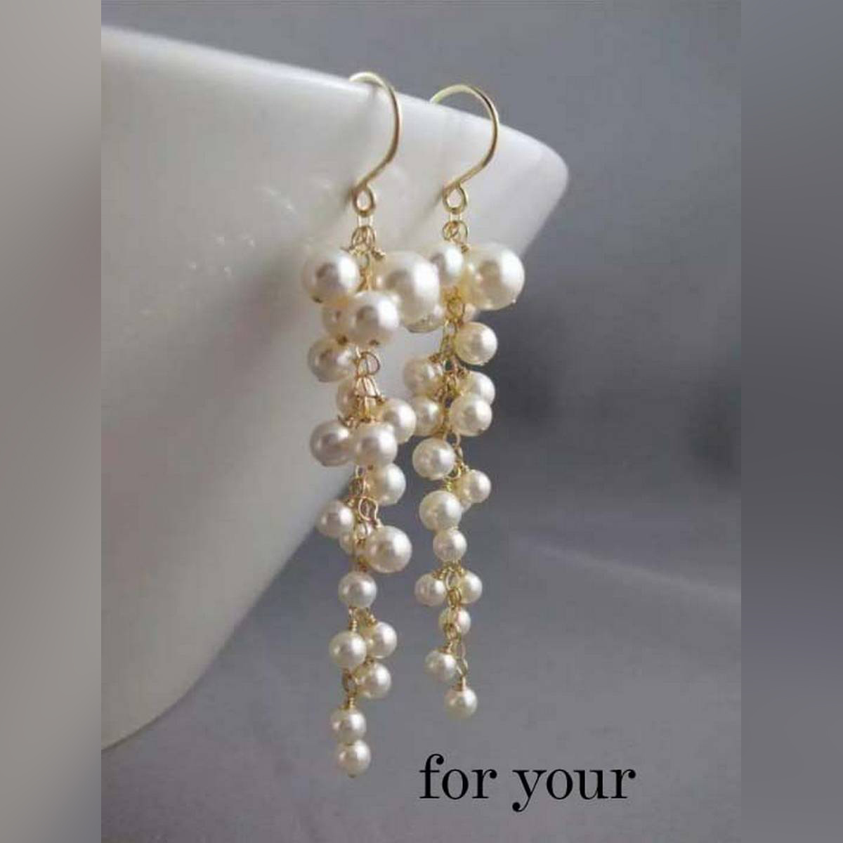 Pearl earrings Funky Style For Girls Trendy 2021