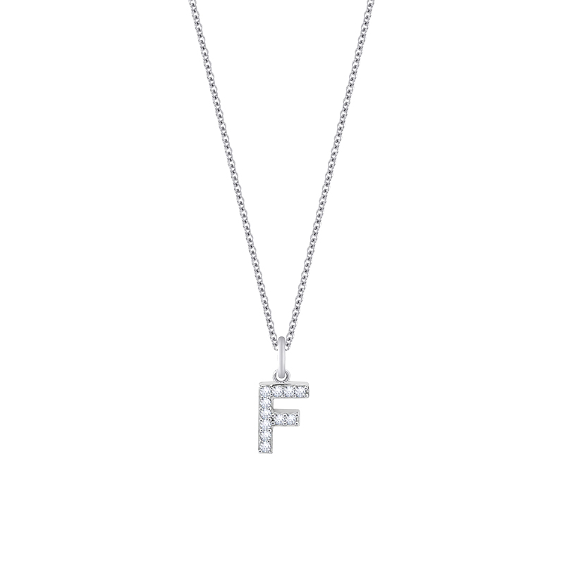 Silver Stainless Steel Alphabet Necklace/Locket/Pendants for Girls & Women with Chain - A to Z Your Name Alphabets