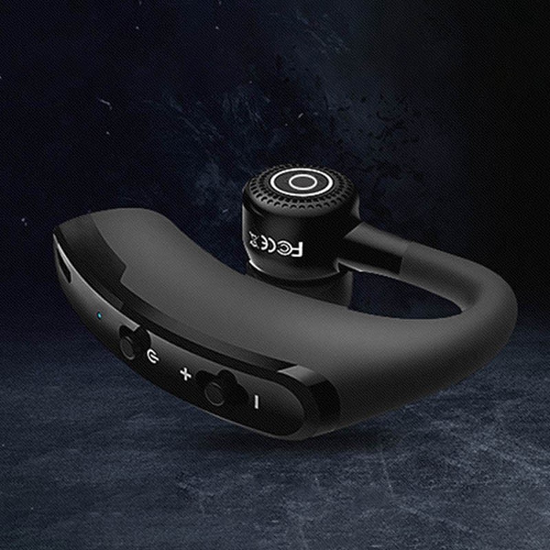 V9 Business Design Wireless Single Bluetooth Earphone Headset (Compatible With All Bluetooth Devices)