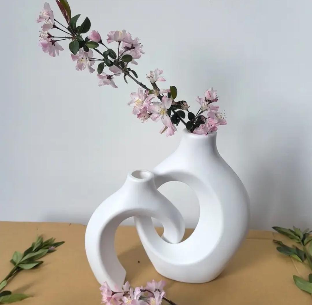 Creative Design Vase Ornaments Artistic Style, Decorations Suitable for Fireplace, Bedroom, Kitchen, and Living Room Decoration, office and theme based area